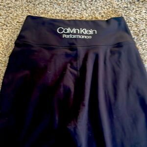 Calvin Klein performance women’s leggings, medium stretch.